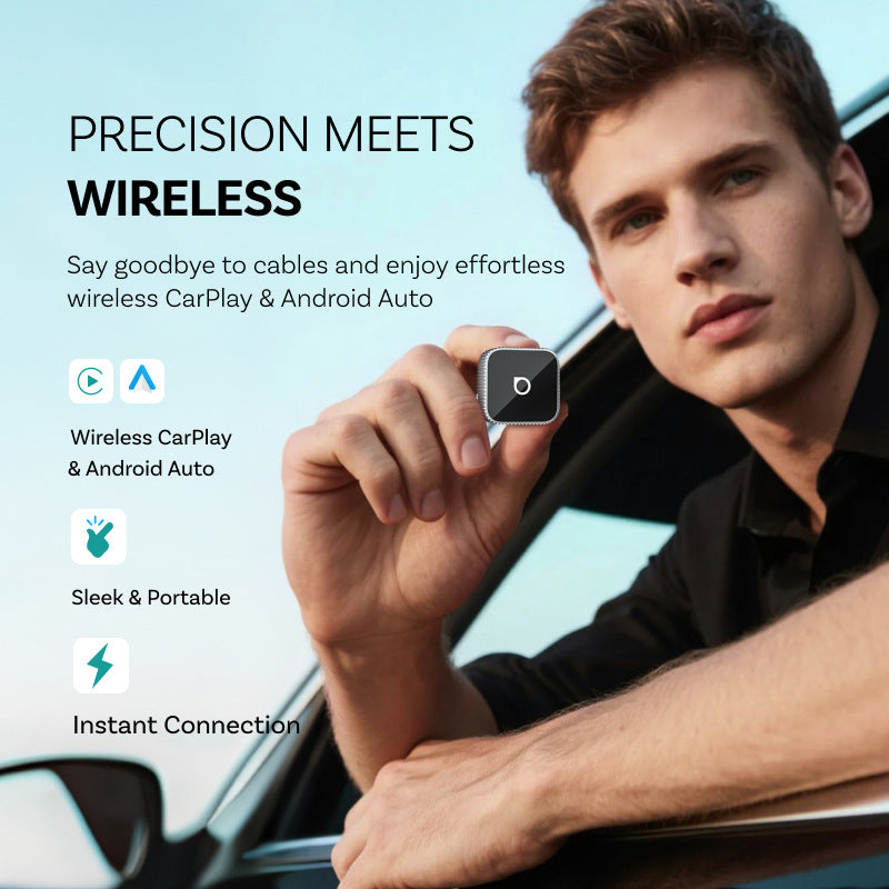 OTTOCAST Express MINI AIR 3 in 1 Cube Adapter 4.0 Wireless CarPlay Android Auto for iOS Screen Mirroring Car Accessories 2026